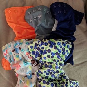 Blueberry Newborn Simplex Diapers